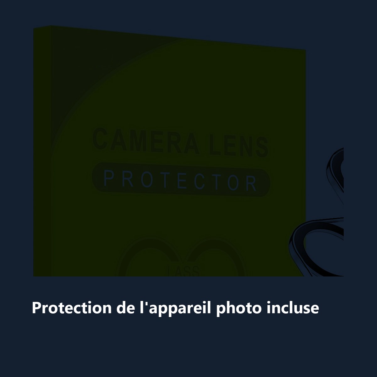 Protection de lappareil photo – Verres Protection Caméra Arrière X3 Pour iPhone 13