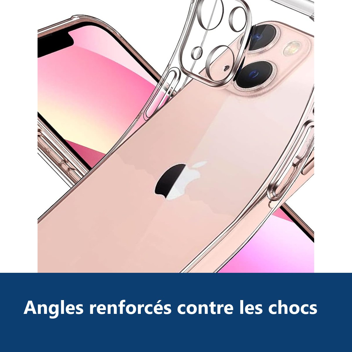 Vue de détail – Coque antichoc pour iPhone 13 Mini (5,4 pouces)