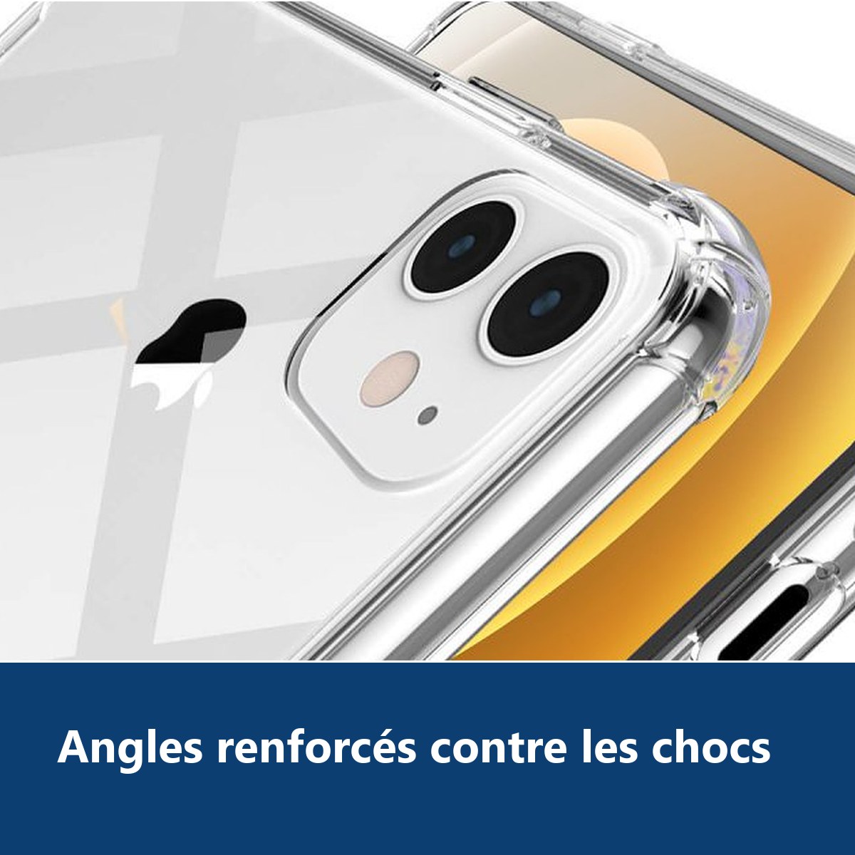 Vue de détail – Coque antichoc pour iPhone 12 Mini (5,4 pouces)