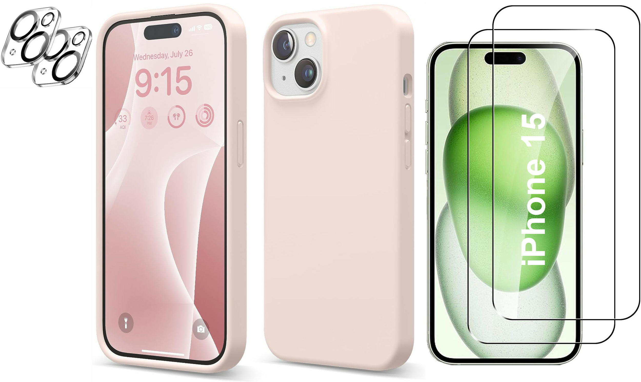 coque-rose-glass-x2-pour-iphone-15-little-boutik