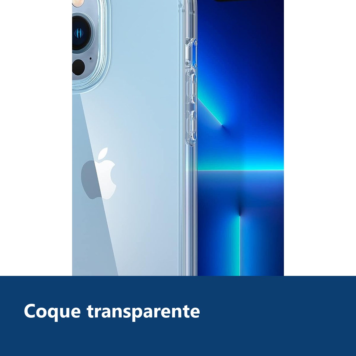Vue de détail – Coque Transparente pour iPhone 13 Pro Max (6,7 pouces)