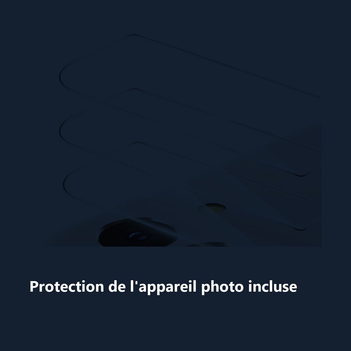 Protection de lappareil photo – Verres Protection Caméra Arrière Transparent X3 Pour Samsung Galaxy S22 Plus