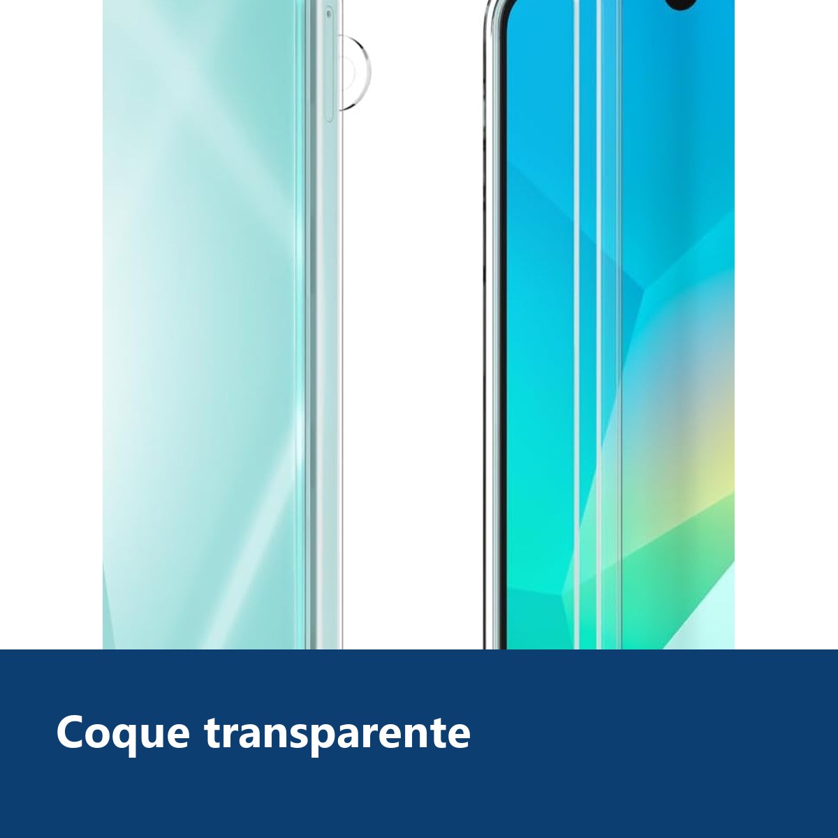 Vue de détail – Coque Silicone Transparente Pour Samsung Galaxy A16