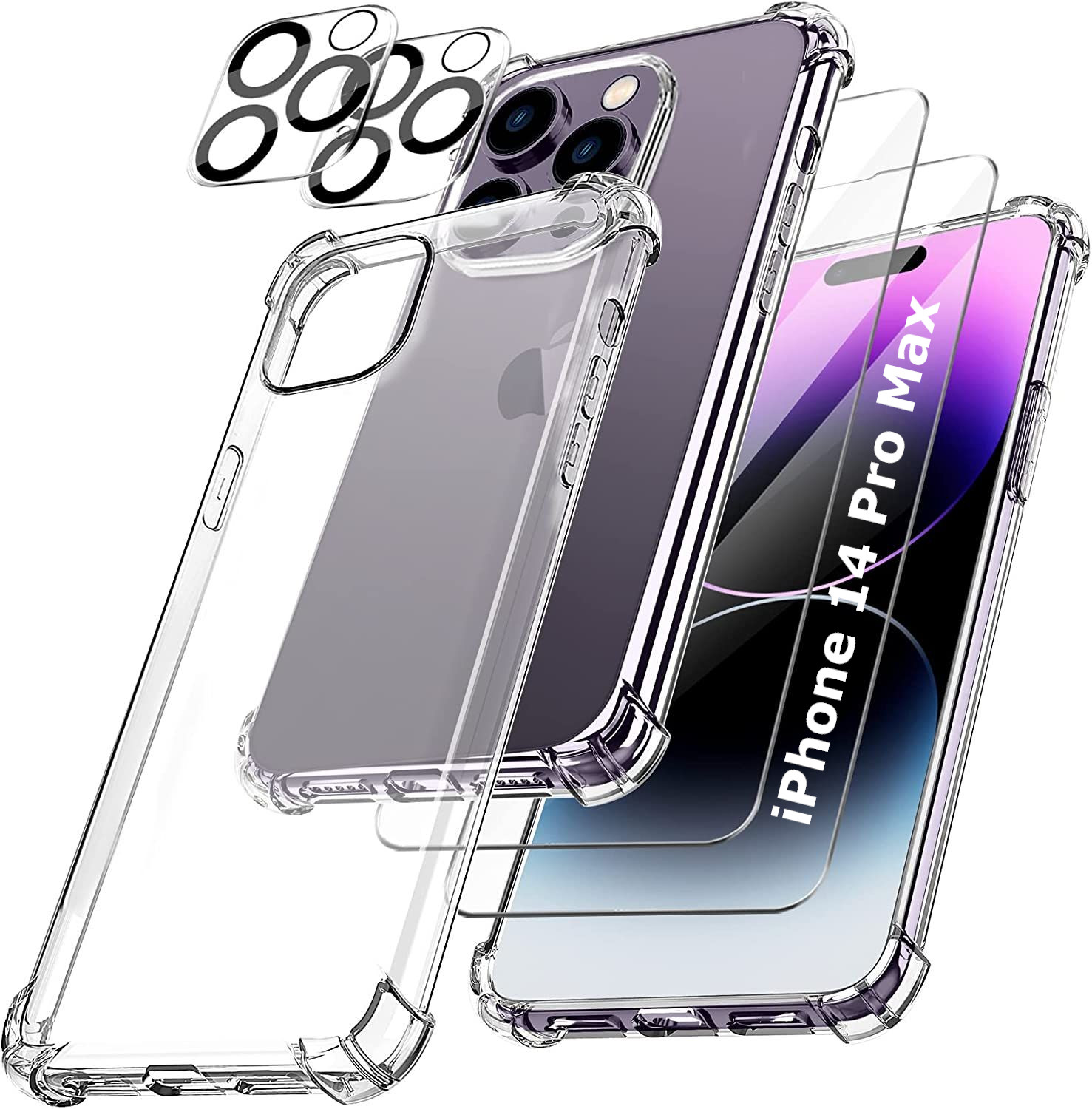 case-silicone-clear-pack-protection-ecran-camera-x2-iphone-14-pro-max-little-boutik