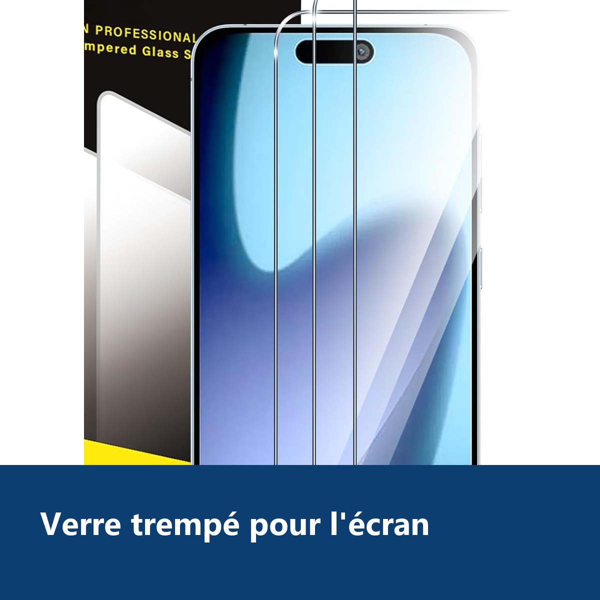Vue de détail – Verres Trempés X3 Pour iPhone 17 Air