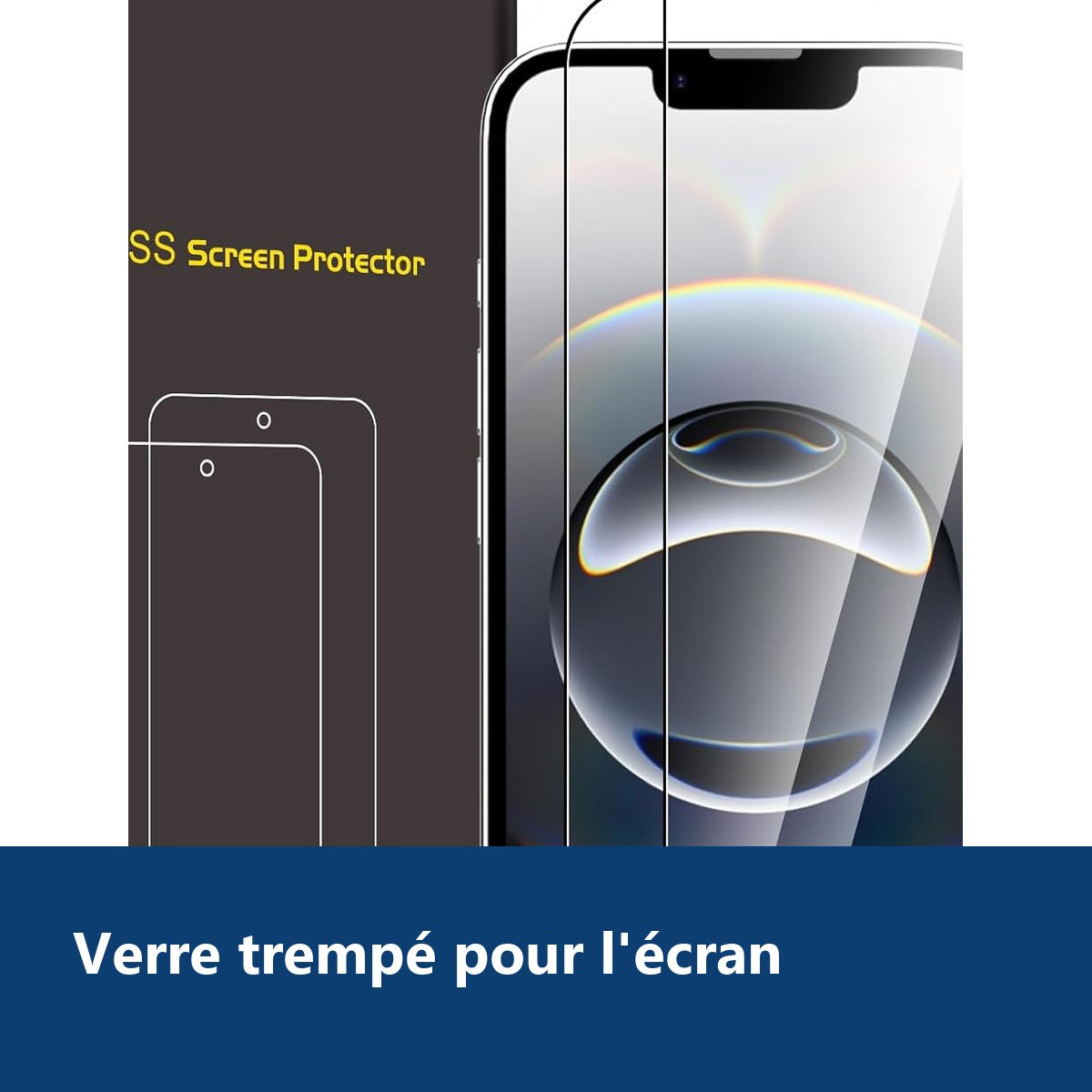 Vue de détail – Verres Trempés X2 Pour iPhone 16e