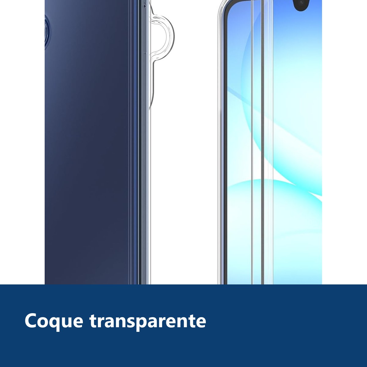 Vue de détail – Coque Silicone Transparente Pour Samsung Galaxy A17