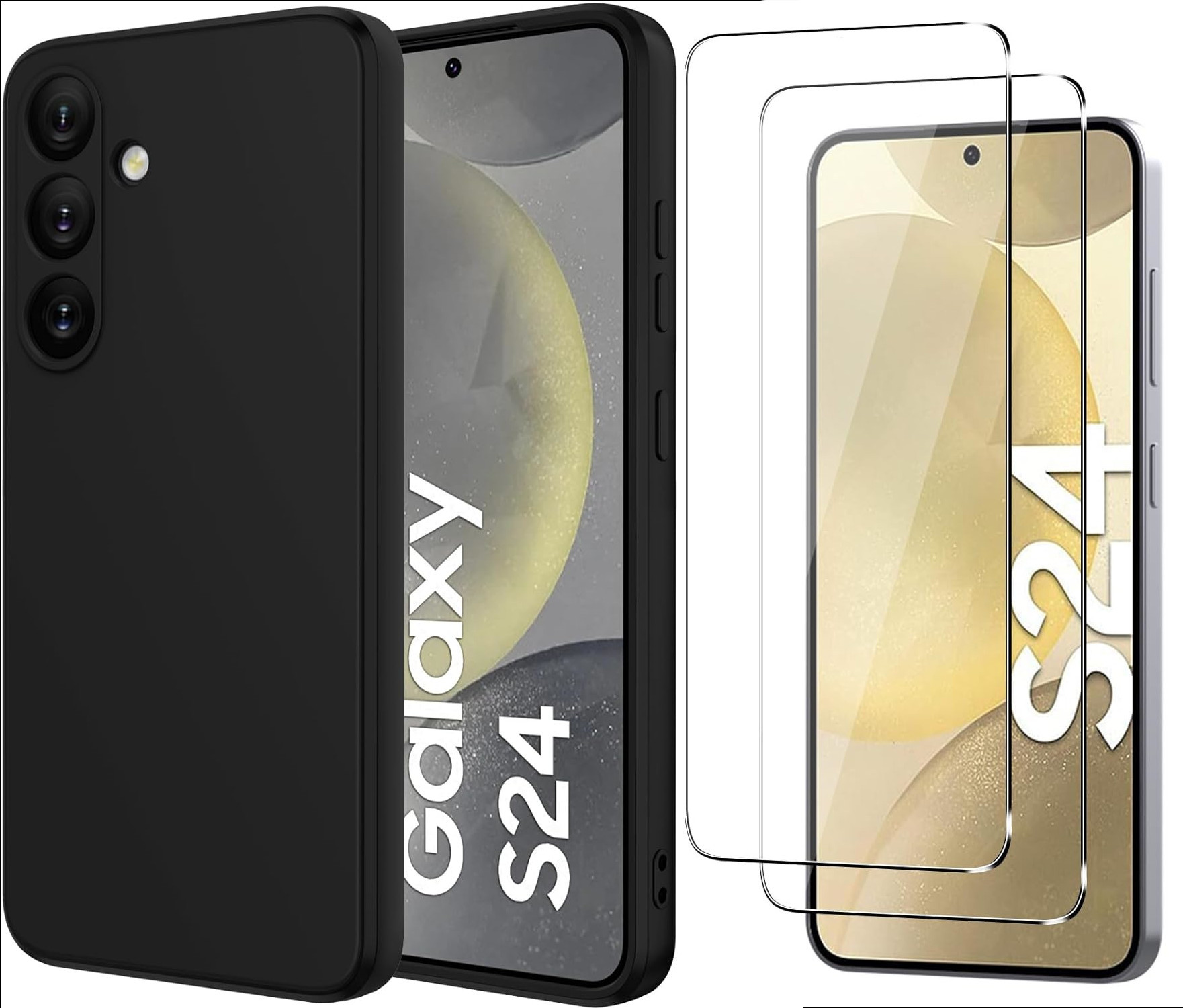 coque-noir-glass-x2-samsung-s24-little-boutik