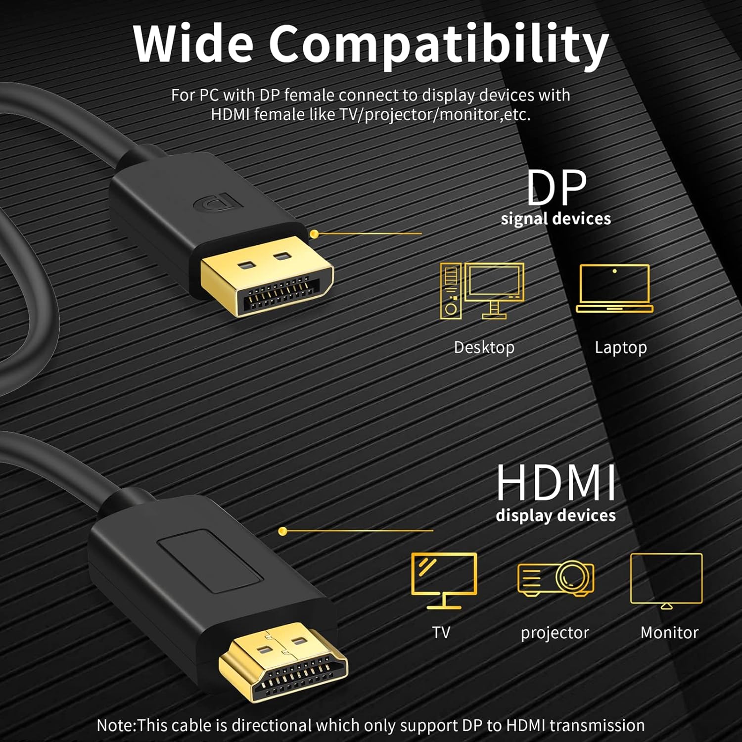 cable-hdmi-displayport-3m-little-boutik