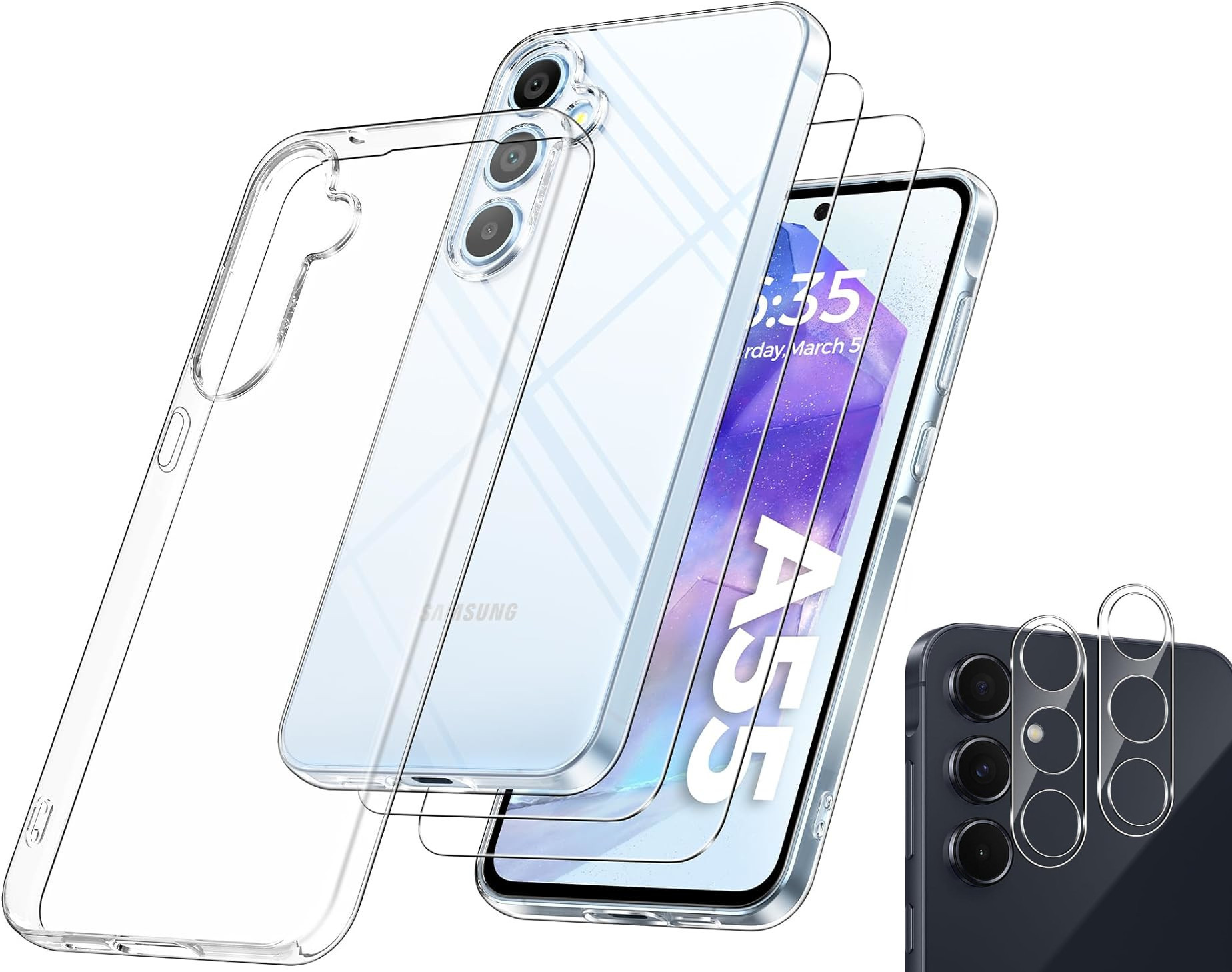 coque-silicone-transparente-protection-ecran-camera-arriere-x2-pour-samsung-galaxy-a55-n-little-boutik
