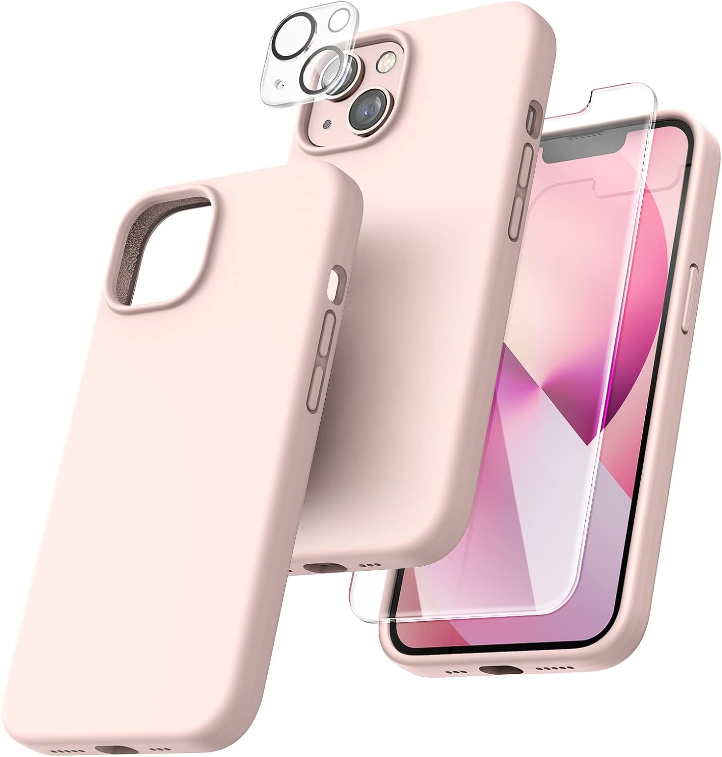 coque-silicone-rose-protection-ecran-camera-x2-pour-iphone-13-little-boutik