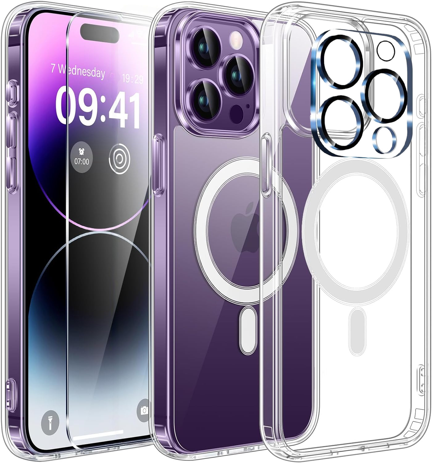 coque-silicone-magsafe-transparente-verre-trempe-avant-verre-camera-arriere-protection-lense-pour-iphone-14-pro-max-little-boutik