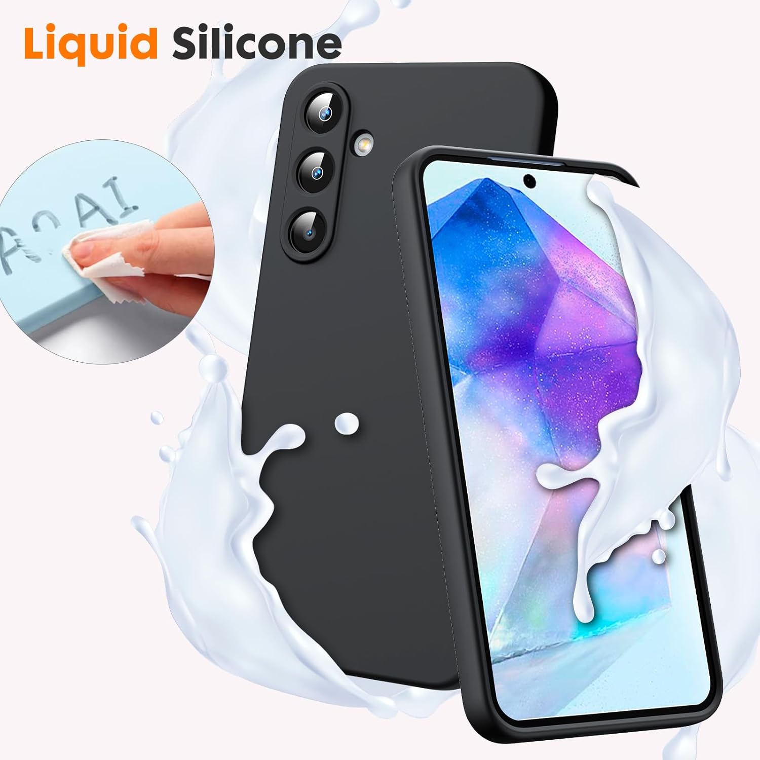case-antichoc-silicone-noir-pour-samsung-glaxy-a55-little-boutik