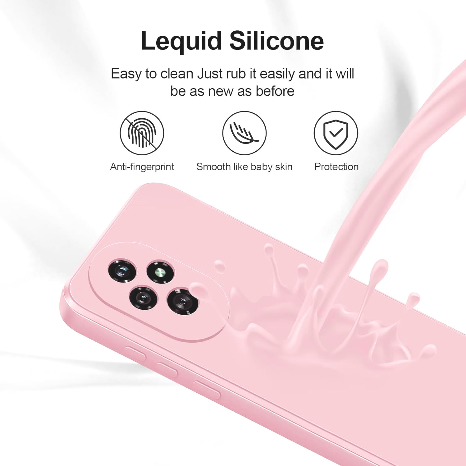 case-pink-pour-honor-200-silicone-little-boutik
