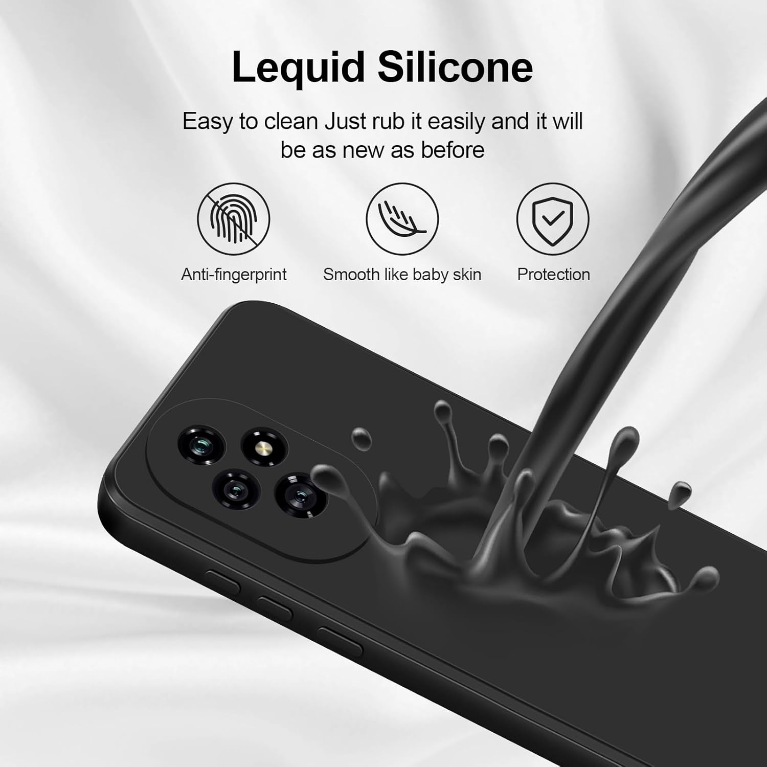 case-noir-pour-honor-200-silicone-little-boutik