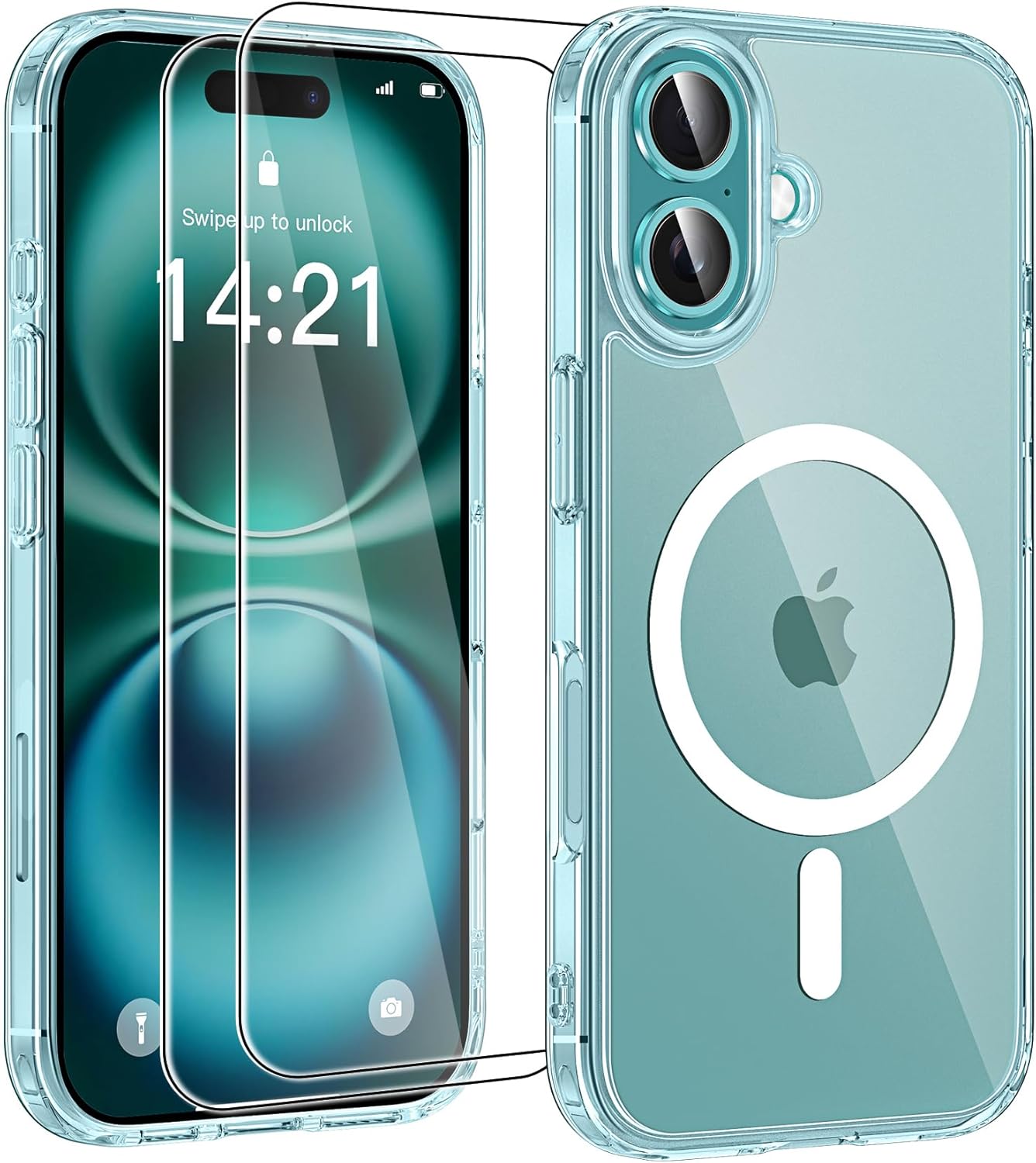 coque-transparente-magsafe-verre-trempe-x2-iphone-16-plus-little-boutik