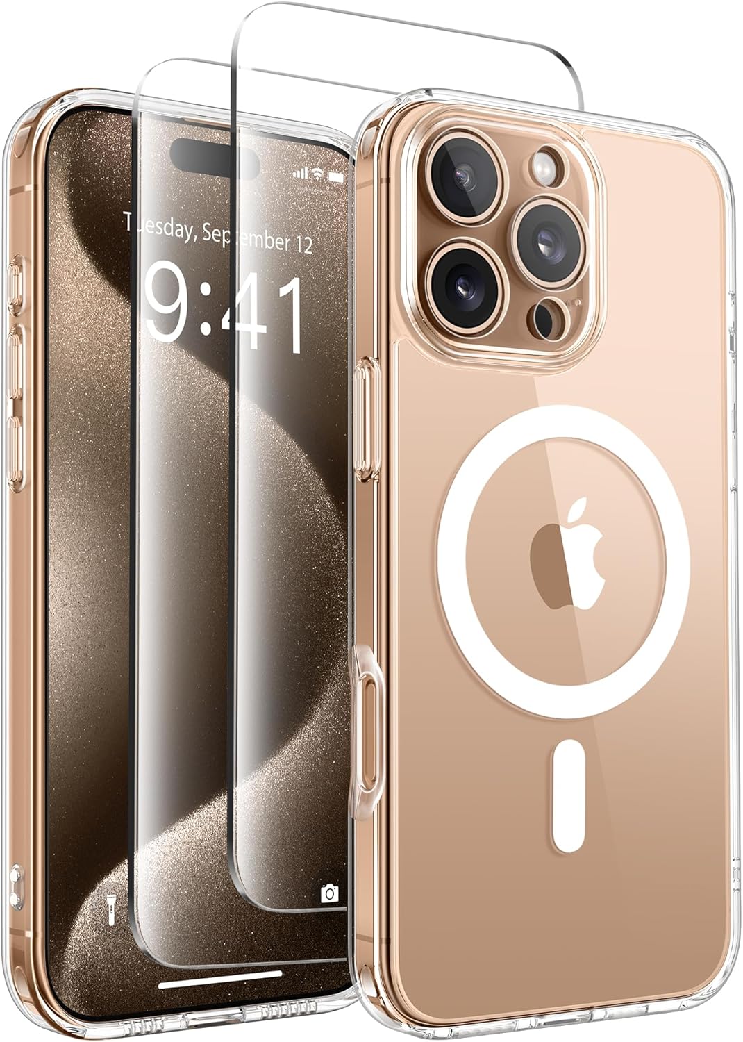 coque-transparente-magsafe-2x-verre-trempe-iphone-16-pro-max-little-boutik