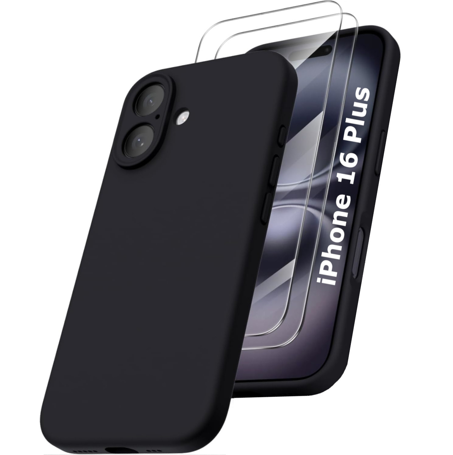 coque-silicone-noir-verre-trempe-x2-pour-iphone-16-plus-little-boutik