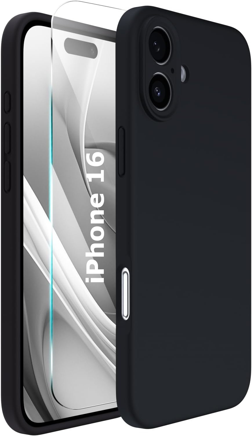 coque-silicone-noir-verre-trempe-pour-iphone-16-little-boutik