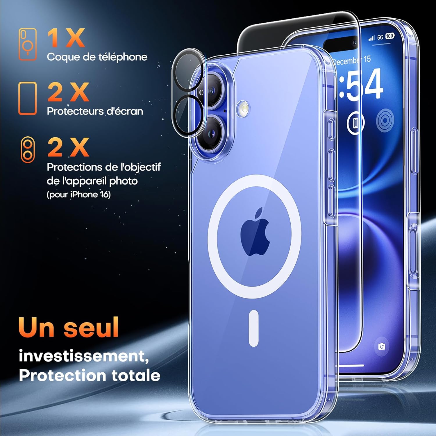 coque-antichoc-transparente-pack-glass-x2-pour-iphone-16-little-boutik