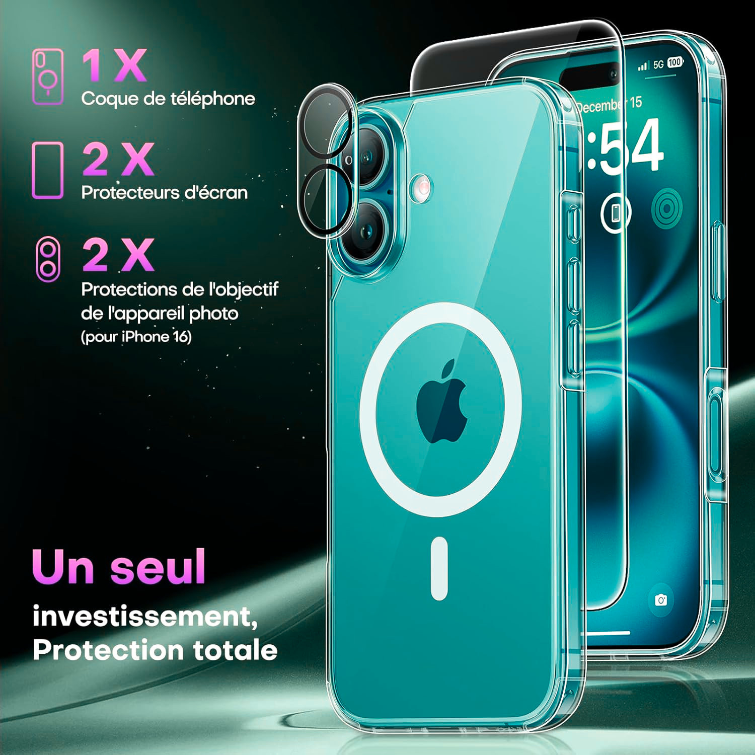 coque-antichoc-transparente-pack-glass-x2-pour-iphone-16-plus-little-boutik