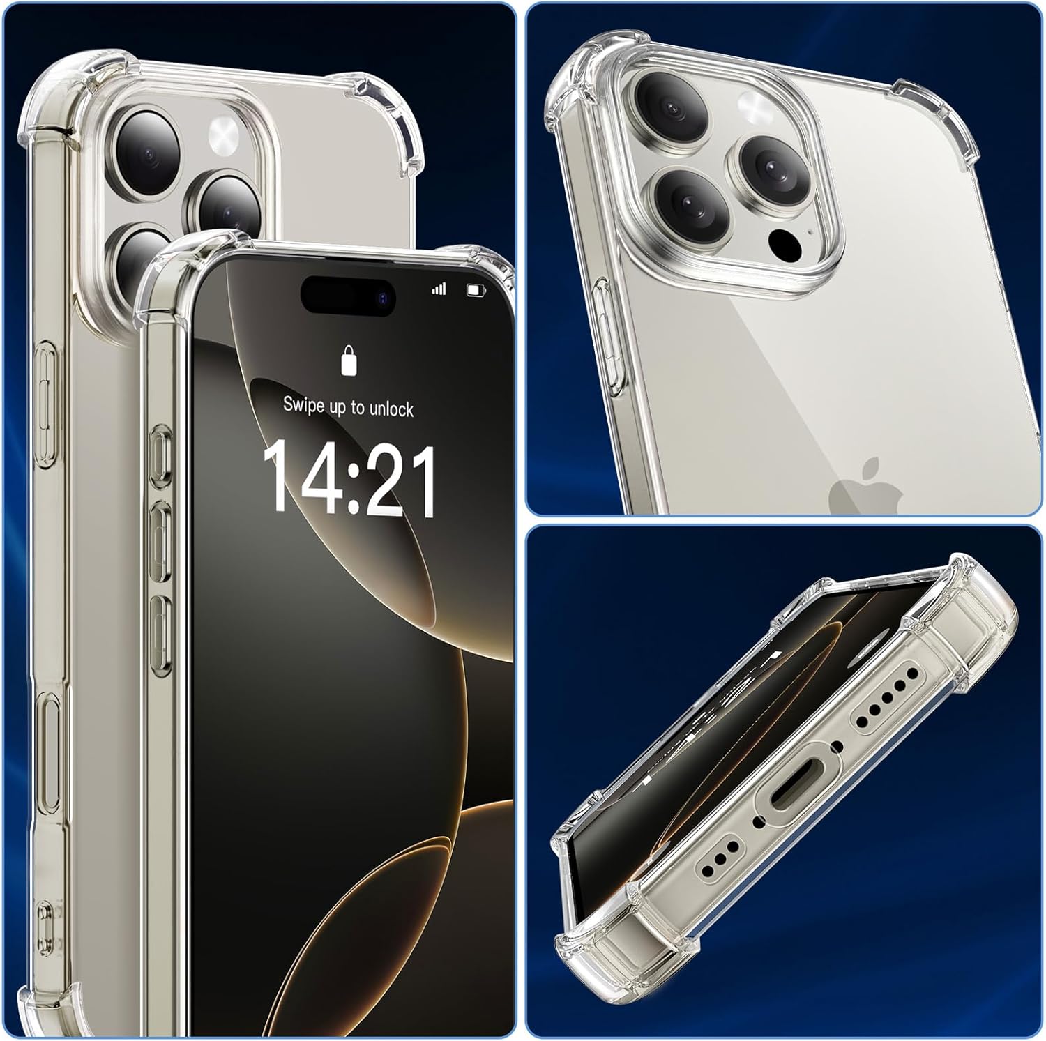 coque-antichoc-transparente-pack-glass-x2-iphone-16-pro-little-boutik