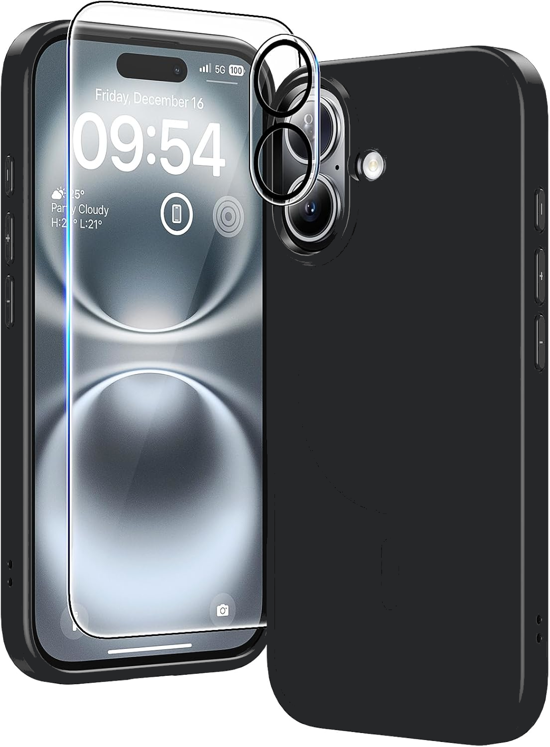 coque-noir-pack-glass-iphone-16-plus-little-boutik