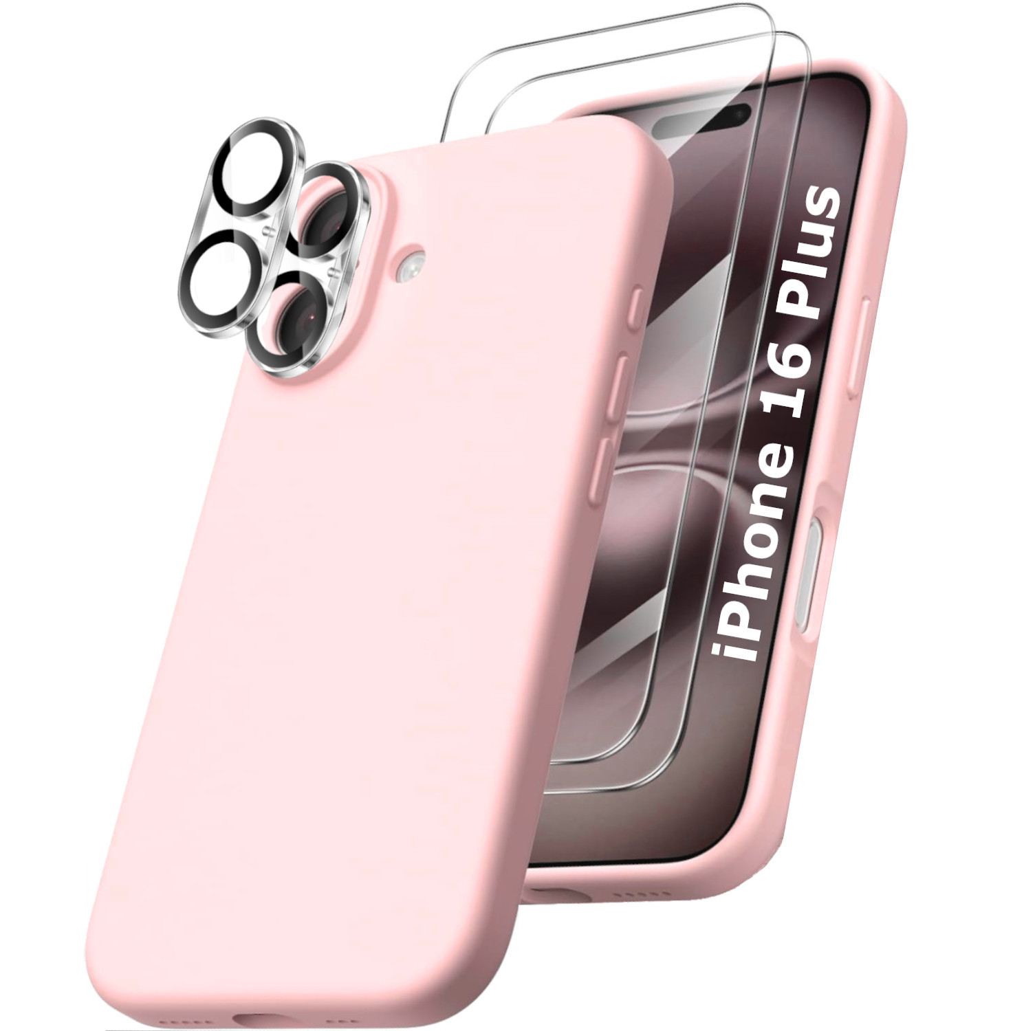 coque-silicone-rose-pack-glass-x2-pour-iphone-16-plus-little-boutik