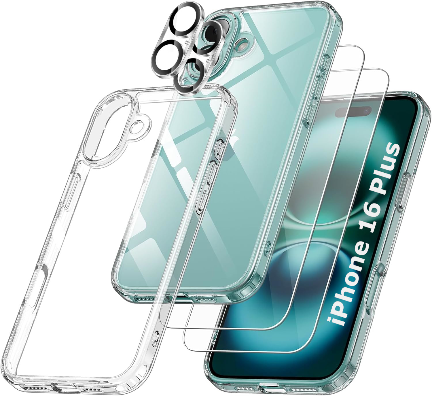 coque-silicone-transparente-2x-pack-glass-iphone-16-plus-little-boutik