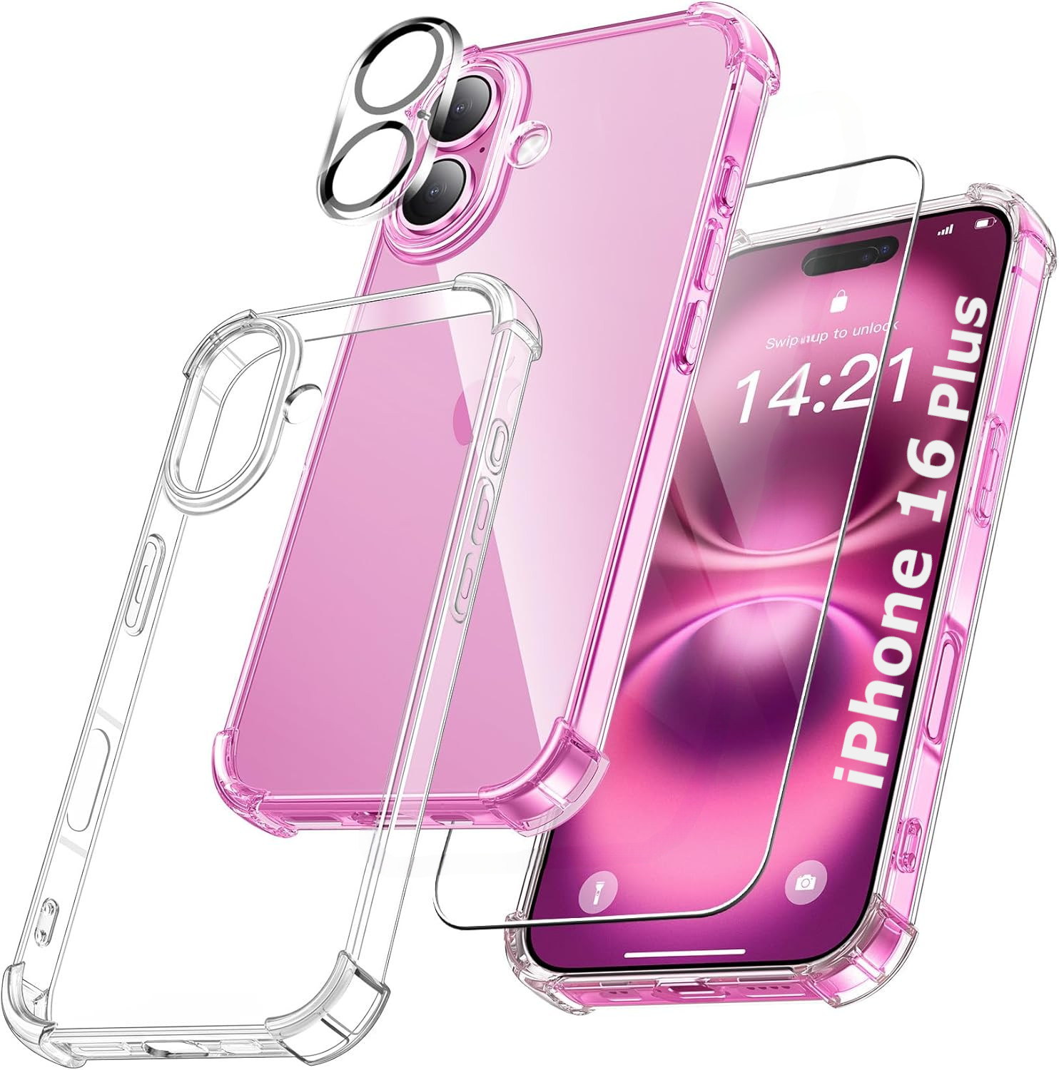 coque-silicone-antichoc-transparente-pack-glass-pour-iphone-16-plus-little-boutik