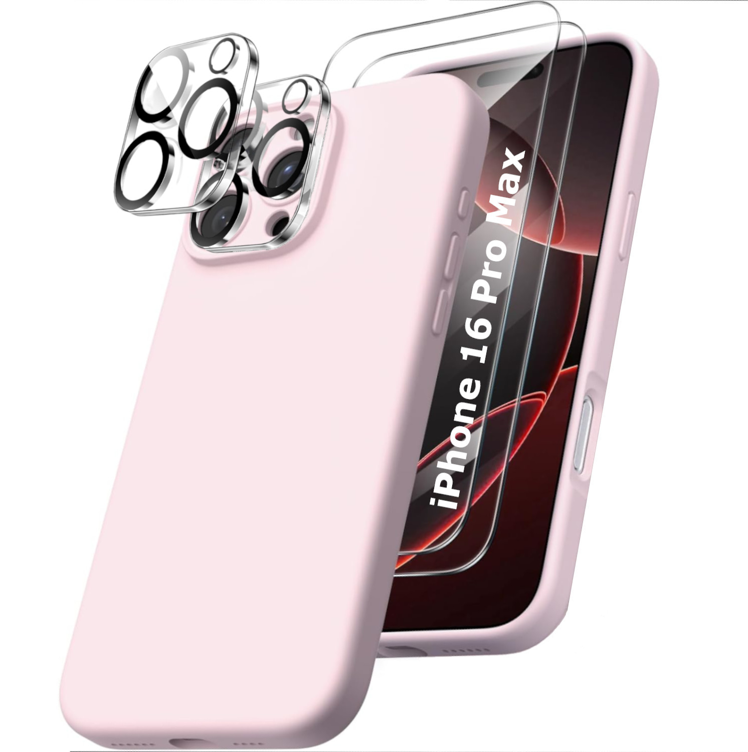 coque-silicone-rose-pack-glass-x2-iphone-16-pro-max-little-boutik