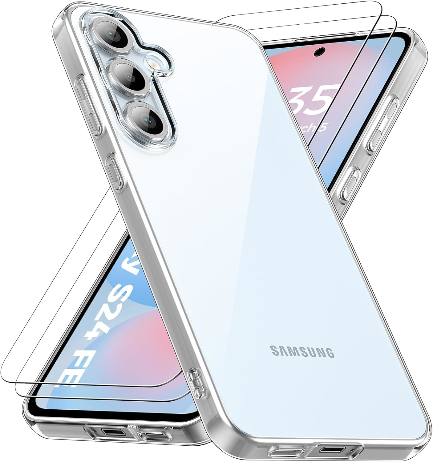 coque-transparente-silicone-2x-verre-trempe-samsung-s24-fe-little-boutik