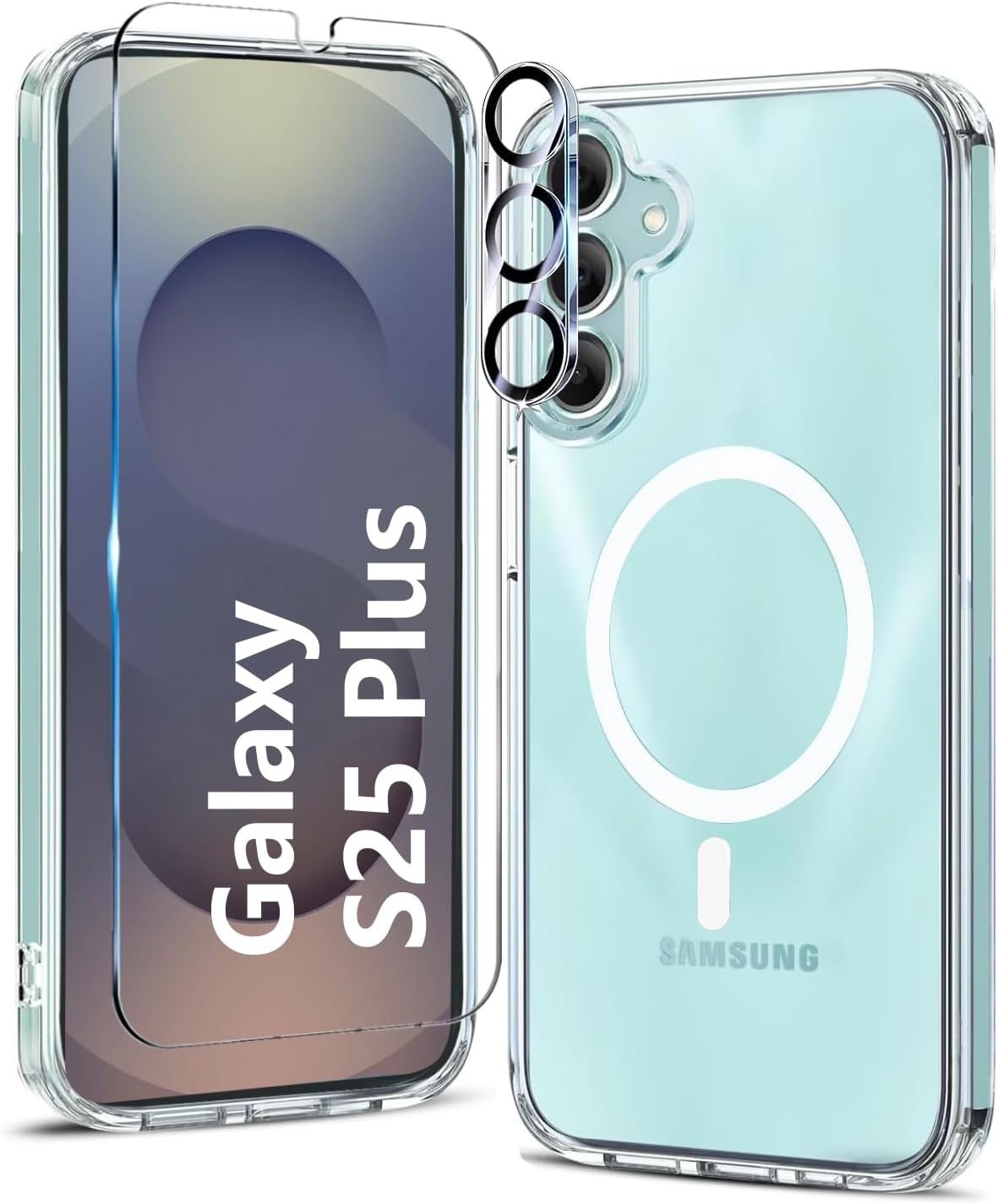 coque-magsafe-transparente-verre-trempe-camera-samsung-s25-plus-little-boutik