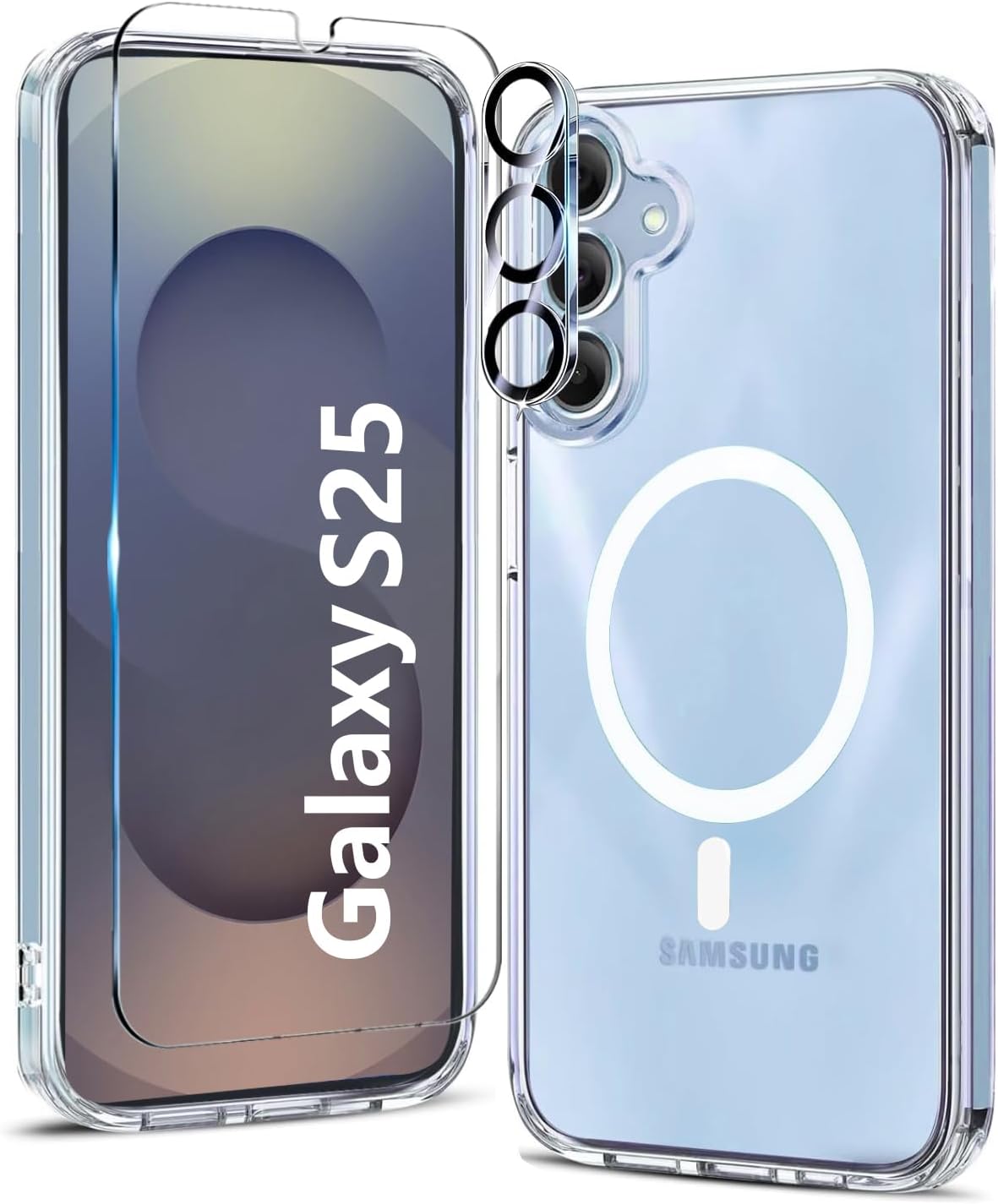 coque-magsafe-transparente-verre-trempe-camera-samsung-s25-little-boutik