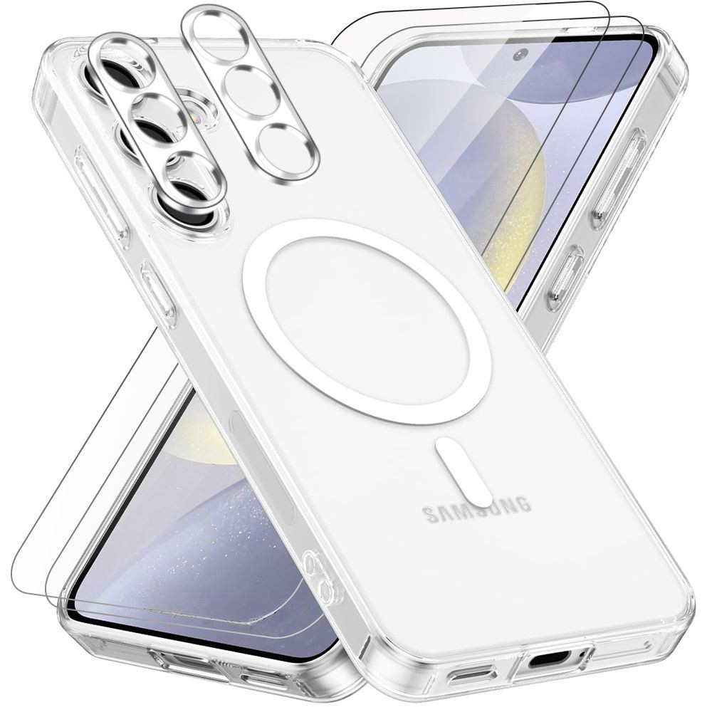 coque-silicone-magsafe-transparente-verres-trempes-cameras-glass-x2-samsung-s25-little-boutik