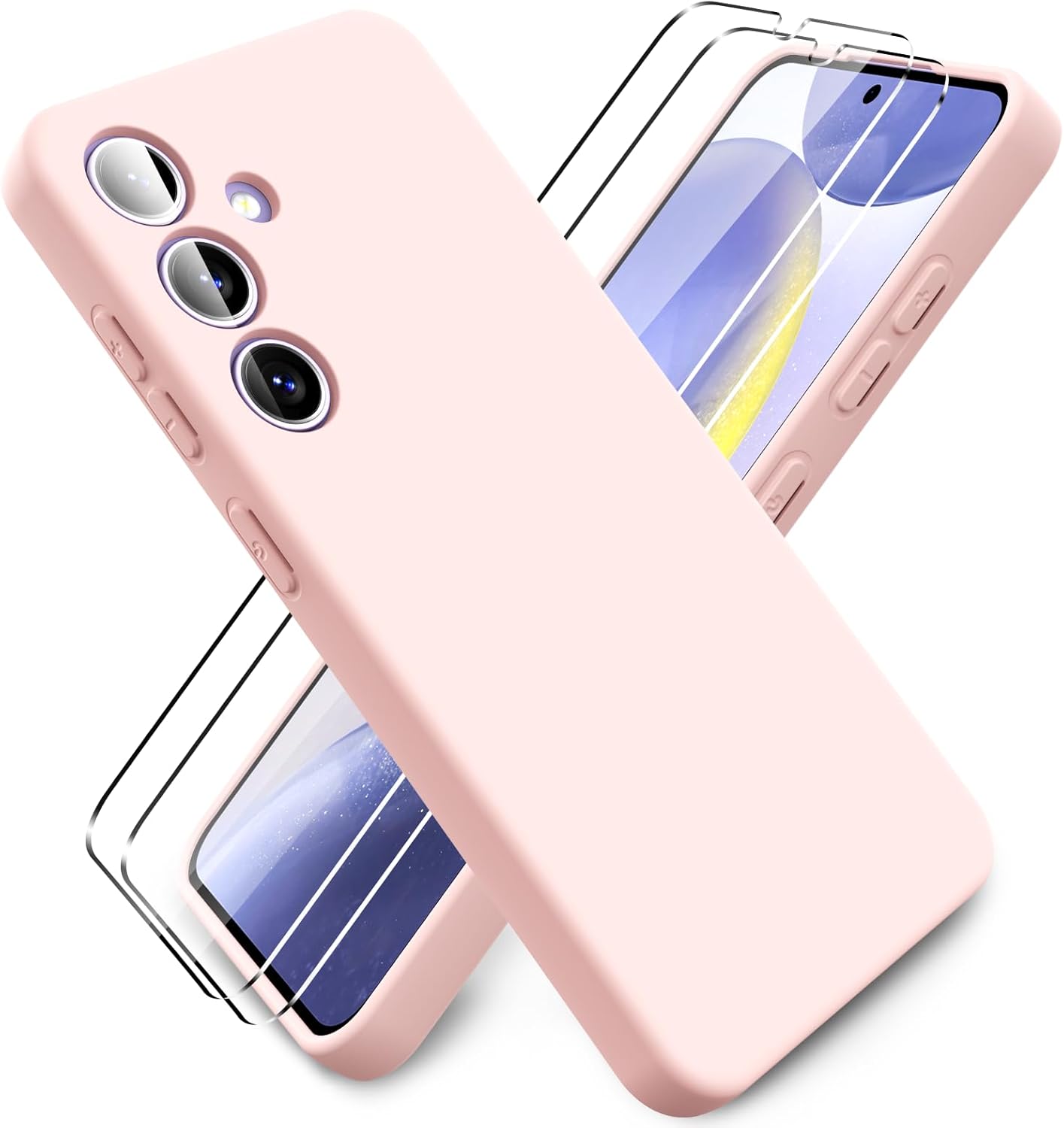 coque-silicone-rose-2x-verres-trempes-pour-samsung-galaxy-s24-little-boutik