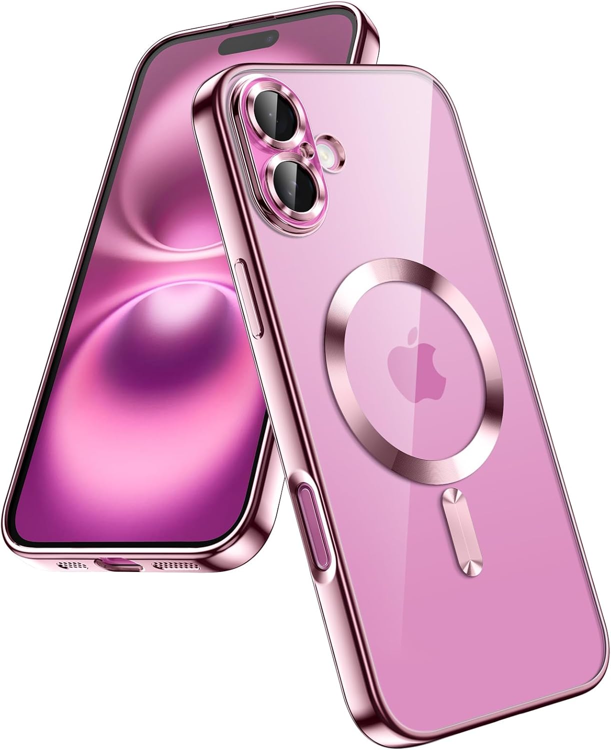 coque-silicone-magsafe-rose-pour-iphone-16-little-boutik