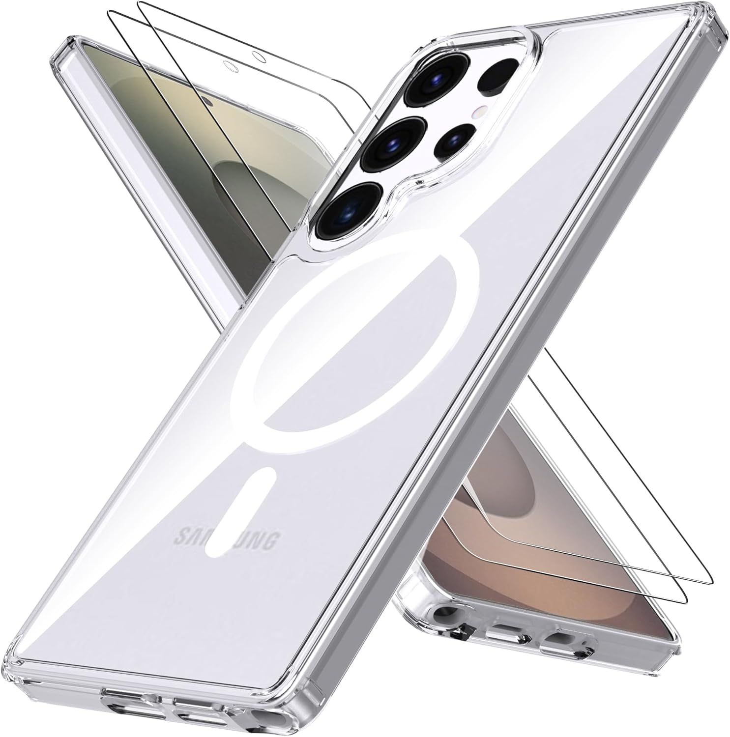 coque-magsafe-transparent-verre-x2-samsung-galaxy-s25-ultra-little-boutik