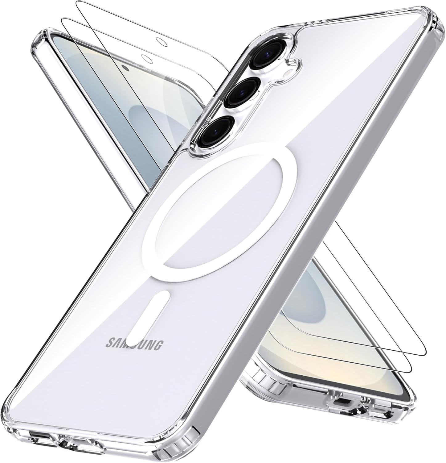 coque-magsafe-transparent--verre-x2-samsung-galaxy-s25-plus-little-boutik