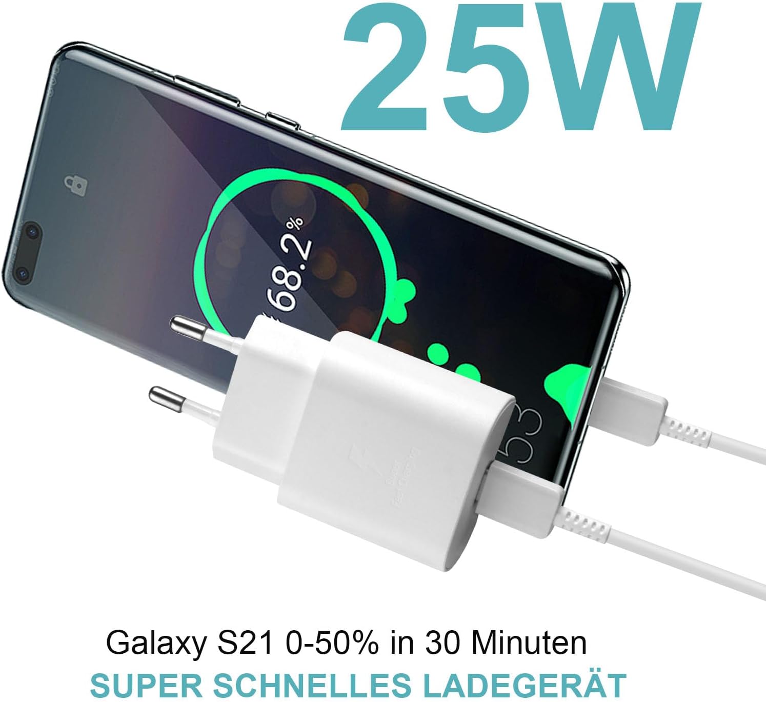 chargeur-blanc-rapide-25w-cable-usb-c-pour-s25-s25-plus-s25-ultra-S24-z-flip6-a36-a56-little-boutik