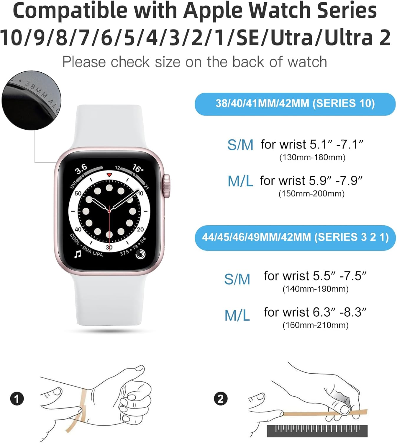 bracelet-blanc-silicone-iwatch-size