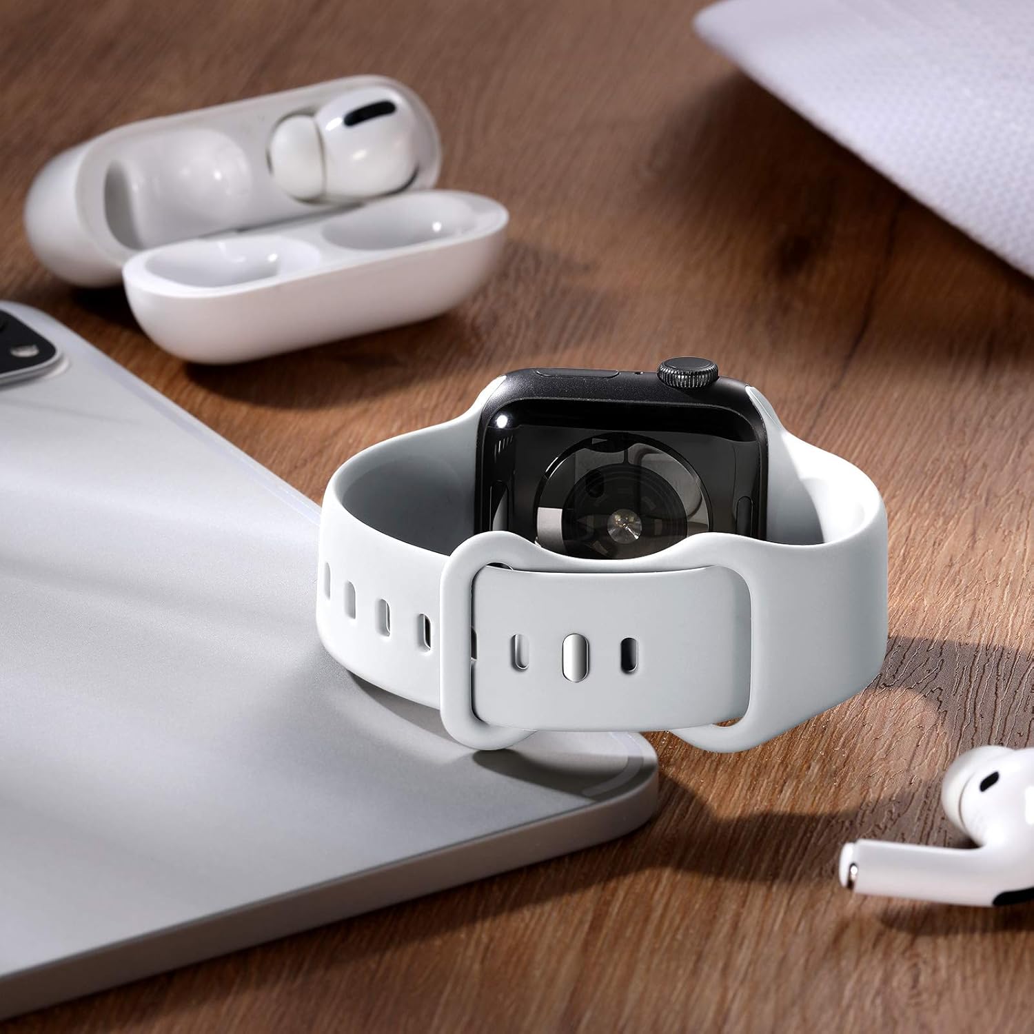 bracelet-blanc-easy-smart-silicone-iwatch