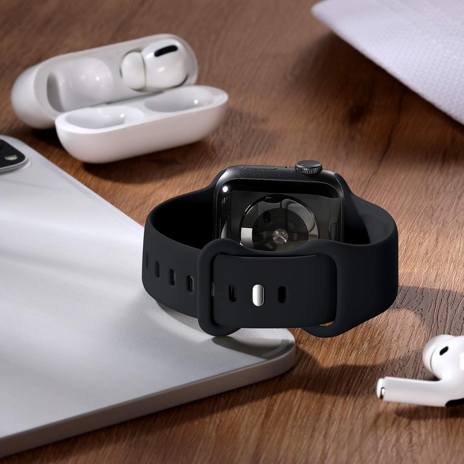 bracelet-noir-easy-smart-silicone-iwatch