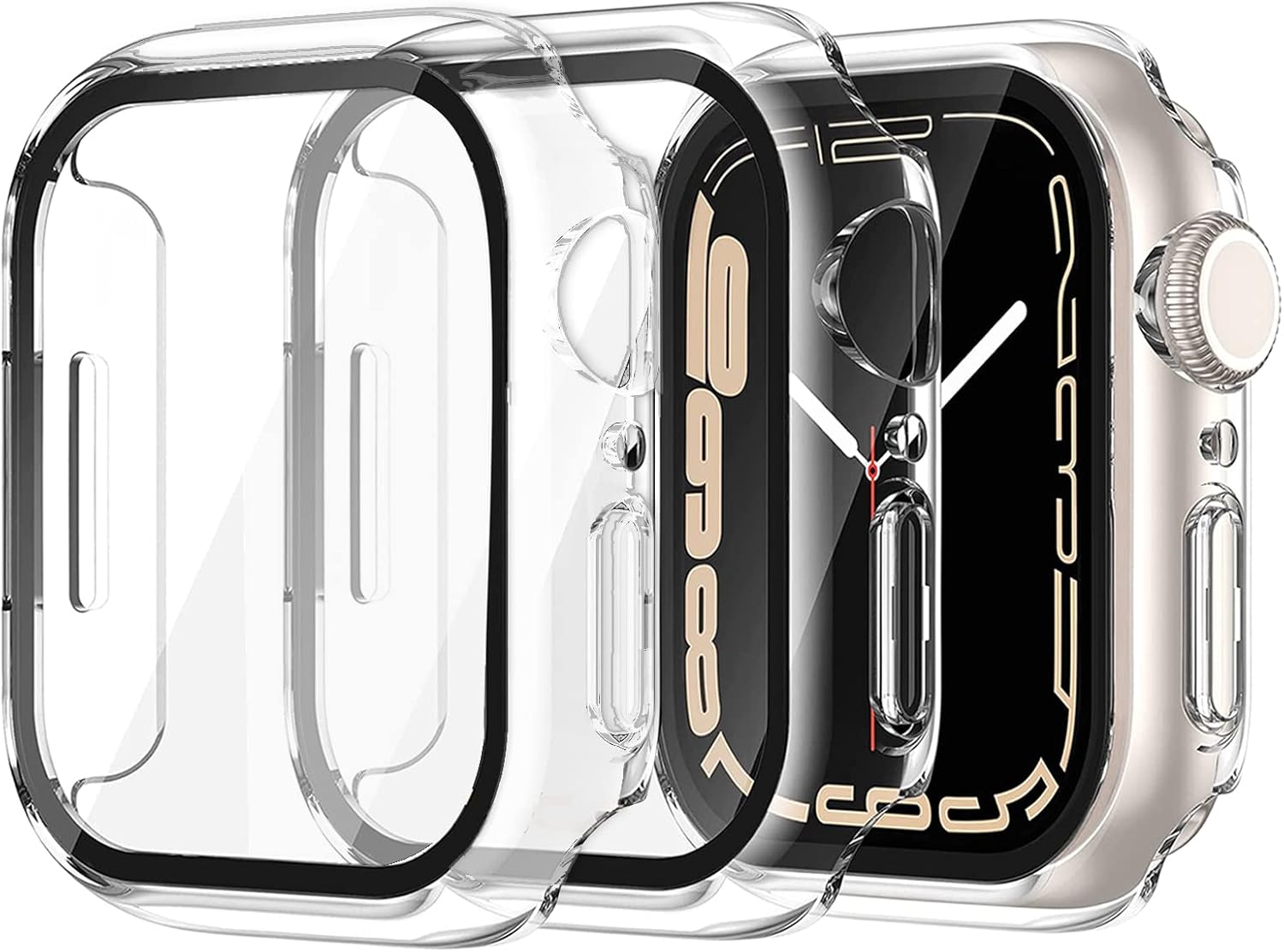 2x-coque-transparente-integrale-pour-iwatch-45mm