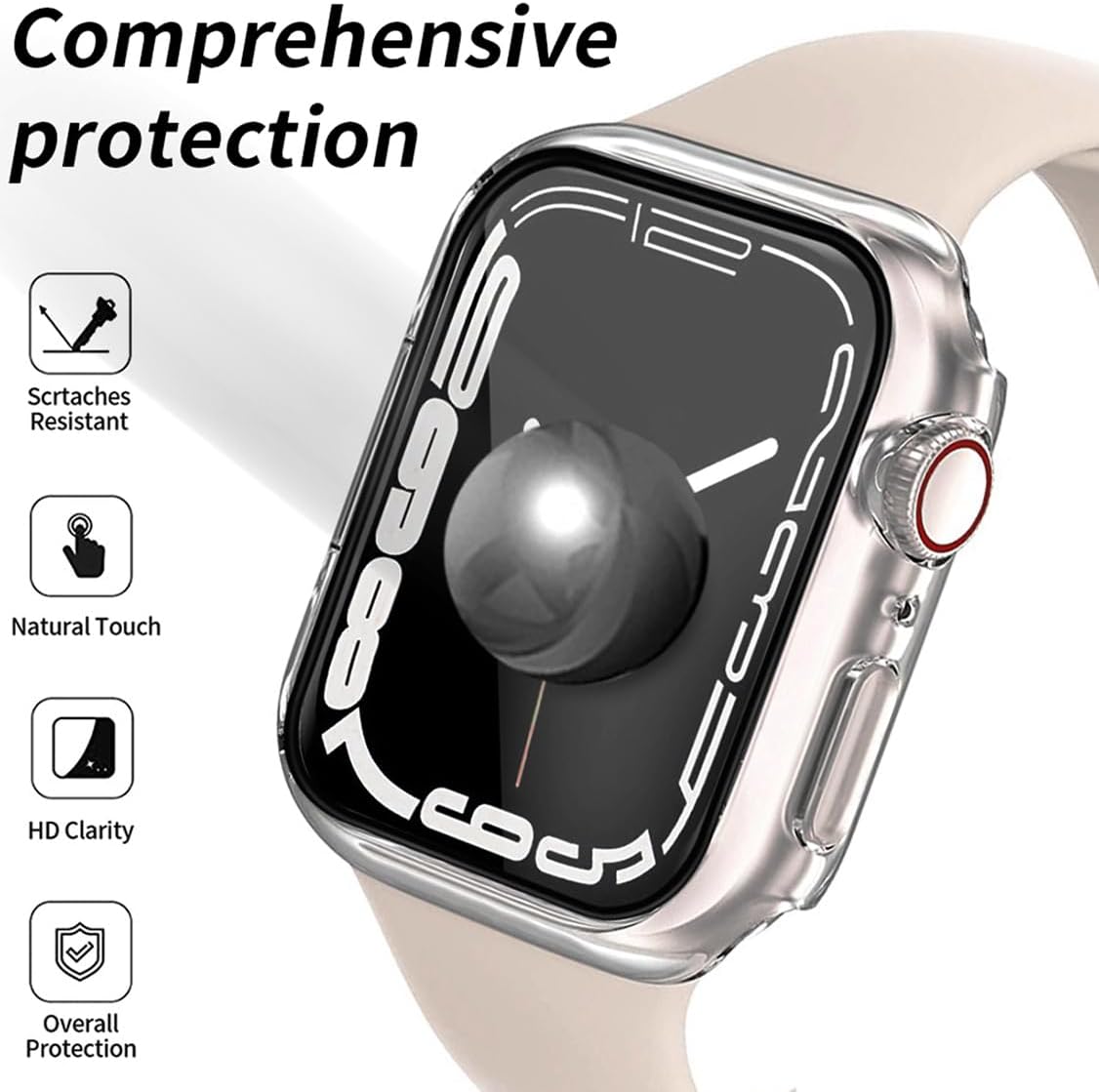 coque-transparente-pour iwatch-41mm