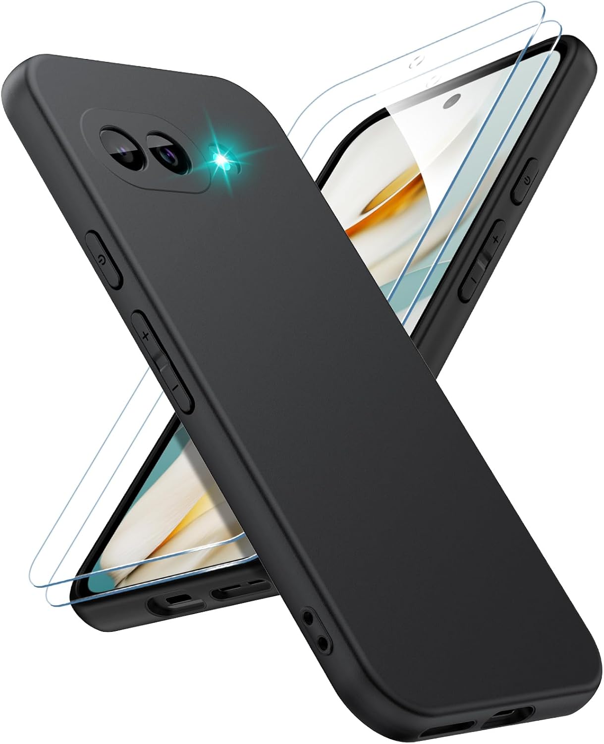coque-noir-silicone-tpu-pack-glass-x2-pour-google-pixel-9a-little-boutik
