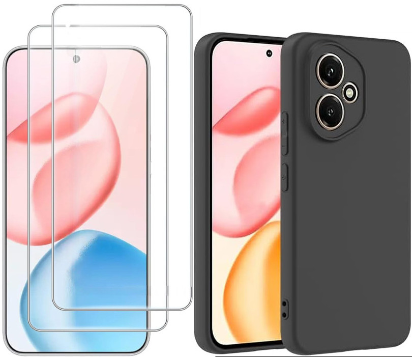-case-black-glass-x2-honor-400-little-boutik