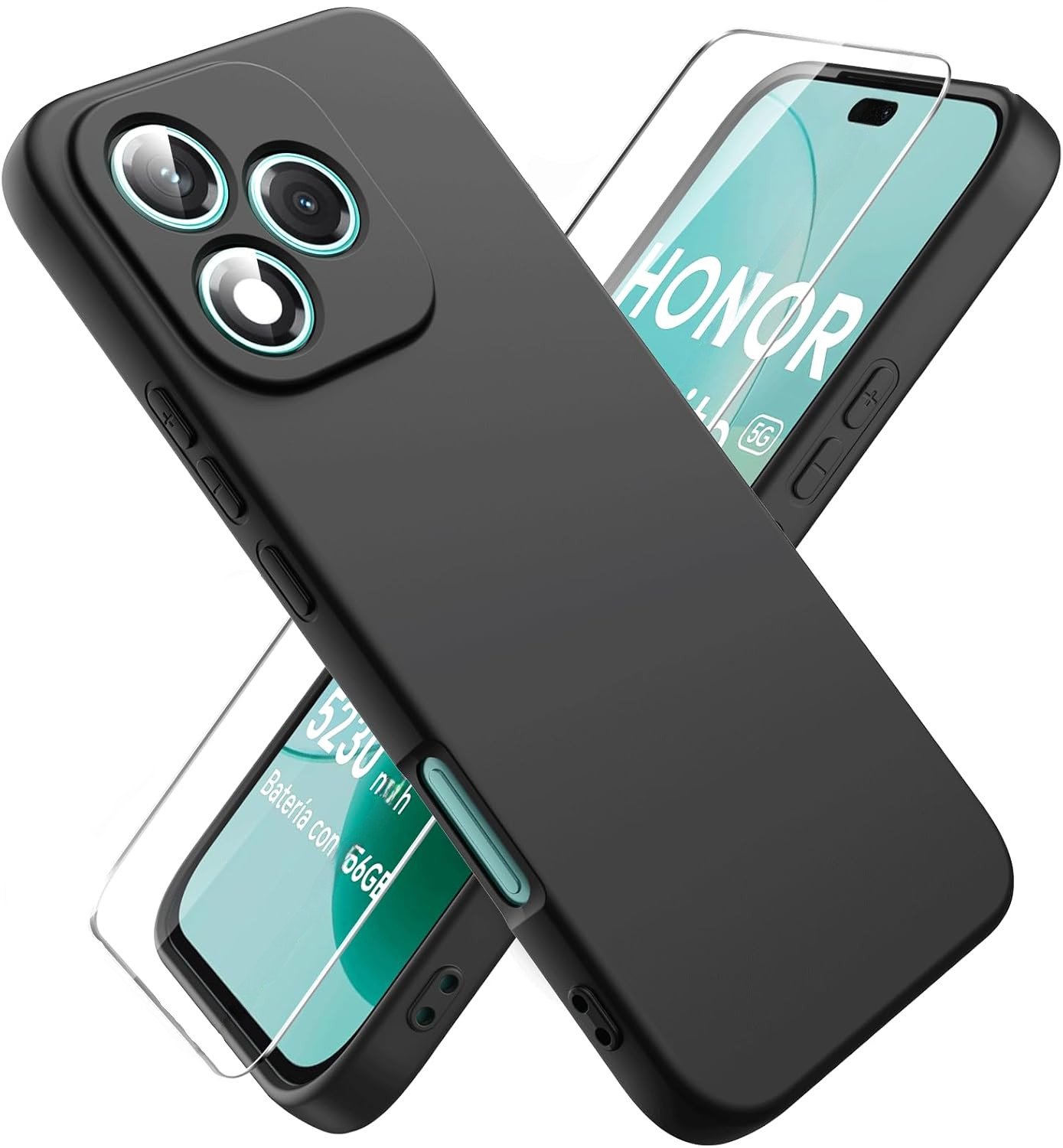 coque-silicone-noir-verre-trempe-pour-honor-400-lite-little-boutik
