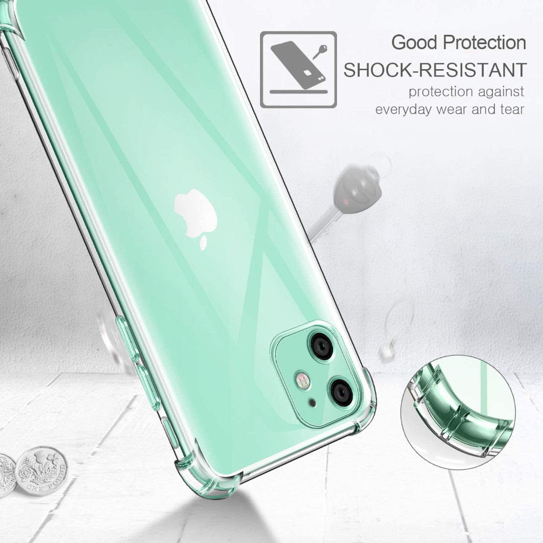 Coque Silicone Pour IPhone 16 - Compatible MagSafe - Couleur Vert - Marque Little Boutik