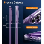 coque-silicone magsafe-transparente-pack-glass-pour-samsung-s26-ultra-little-boutik